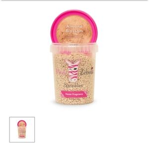 Pink Zebra Almond Blossom Home Fragrance Sprinkles - Pink and Cream